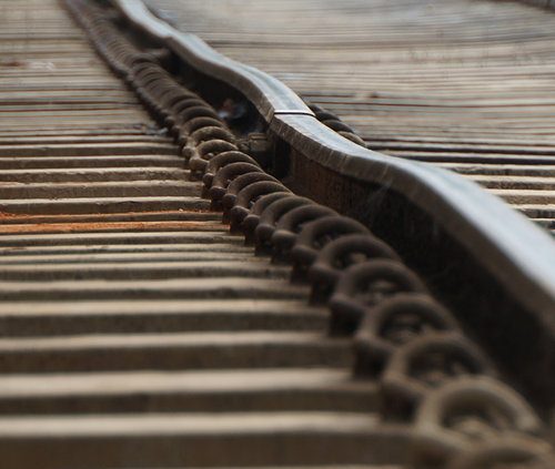 Train Tracks Bent Warped by Heat Due to Thermal Expansion